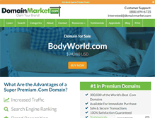 Tablet Screenshot of bodyworld.com